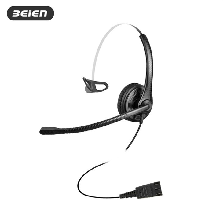 Monaural Contact Center QD Headset