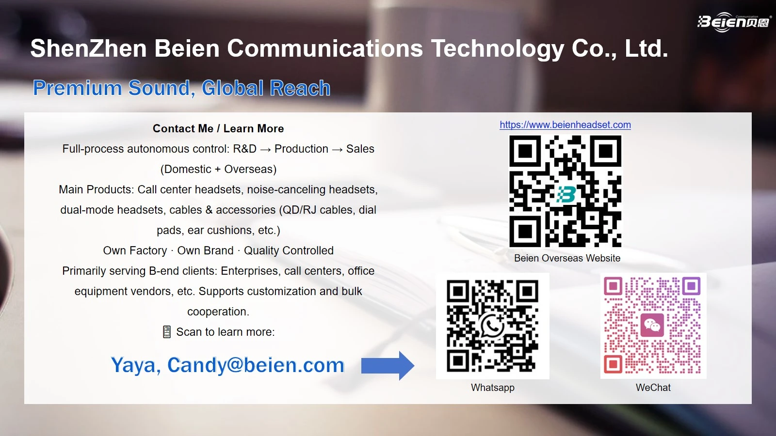 Contact Information-Yaya Contact Information-Yaya